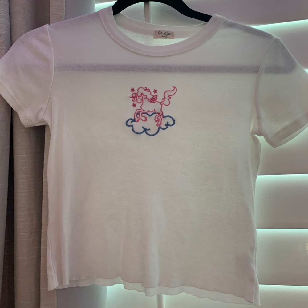 COPY - Brandy Melville graphic tshirt FOR AVA